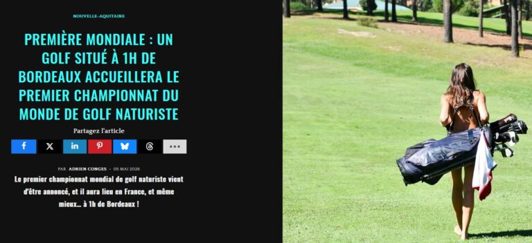 Lire la suite à propos de l’article Presse: « Aquitaine Online »
